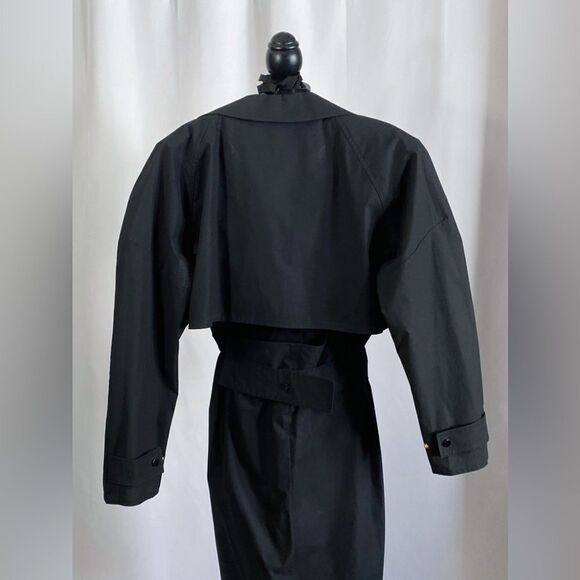 Bottega Veneta Cutout Coated Midi Longsleeve Dress size 36/ us size 0 - Picture 9 of 14